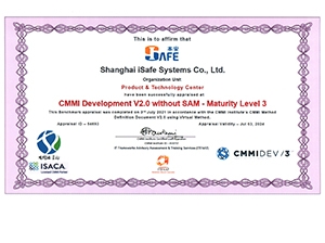 軟件成熟度模型3級證書（CMMI Level 3）